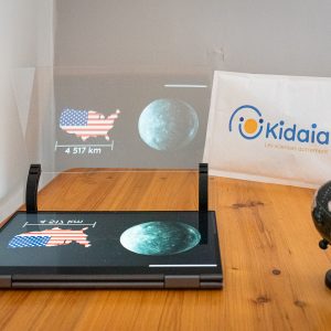 Kit holographique utilisé par le logiciel pédagogique Kidaia