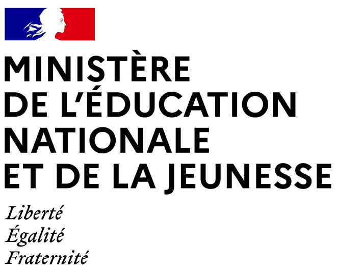 Logo du ministère de l'éducation nationale et de la jeunesse 