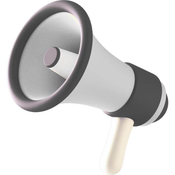megaphone noir